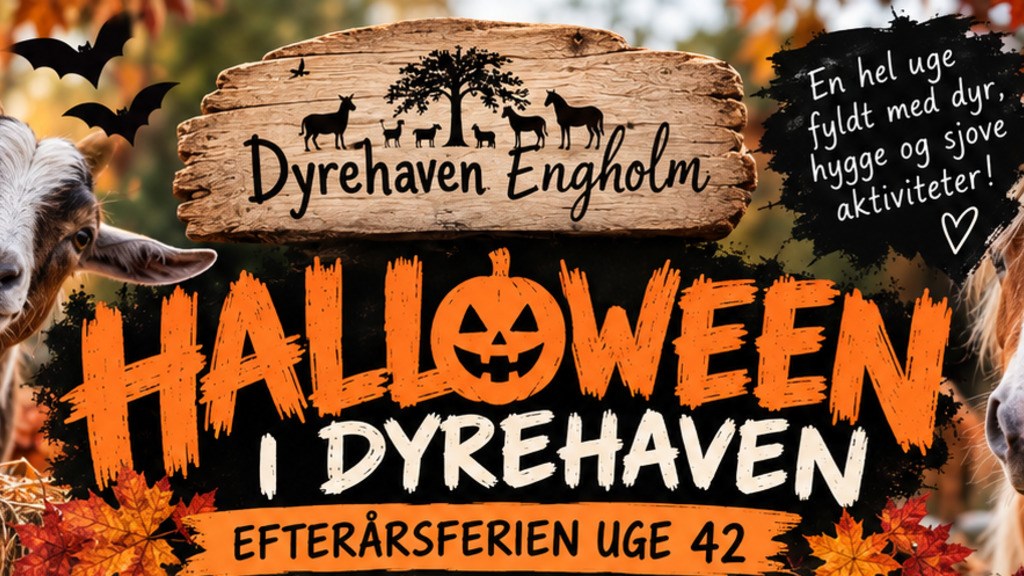 Halloween i Dyrehaven Engholm