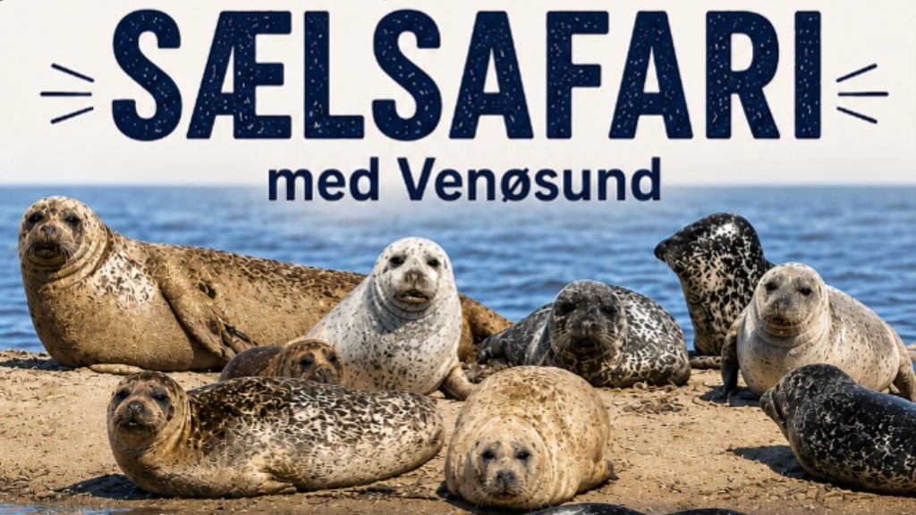 Sælsafari med Venøsund færgen
