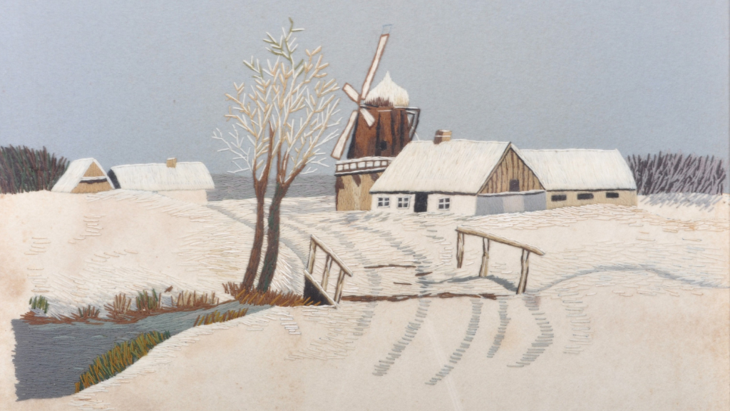 Broderidag: Vinterbillede