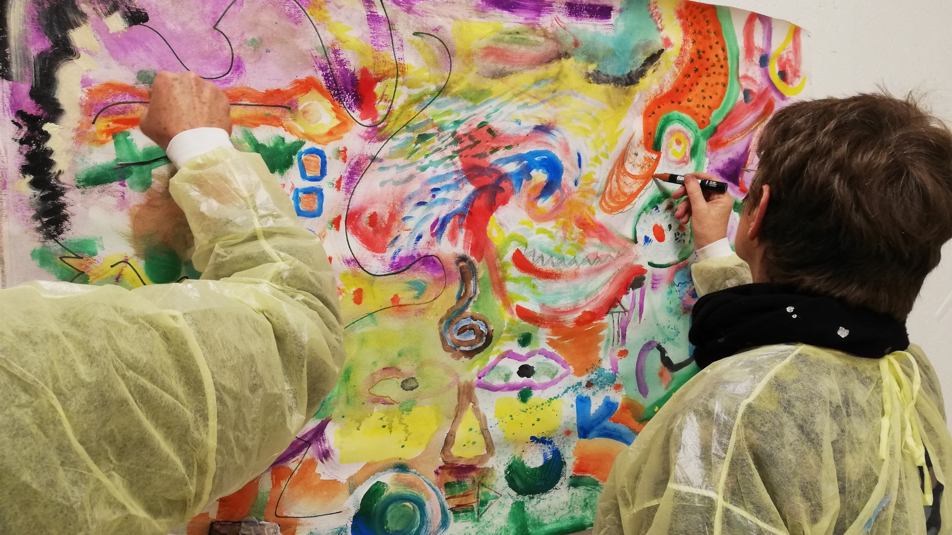 SANS: Påske - Fællesmaleri - en guidet maleoplevelse