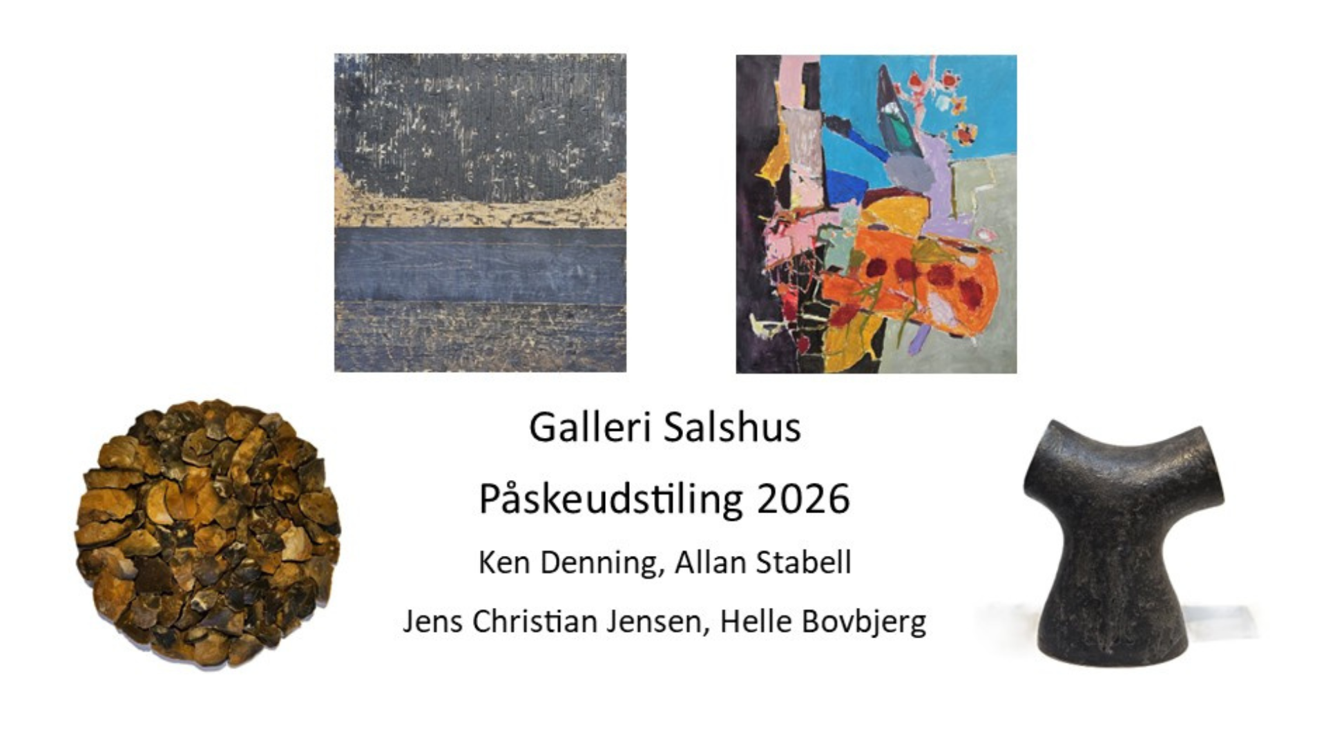 SANS - Påskeudstilling 2026 i Galleri Salshus
