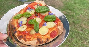 Vild pizza på naturdestination Skovsgaard