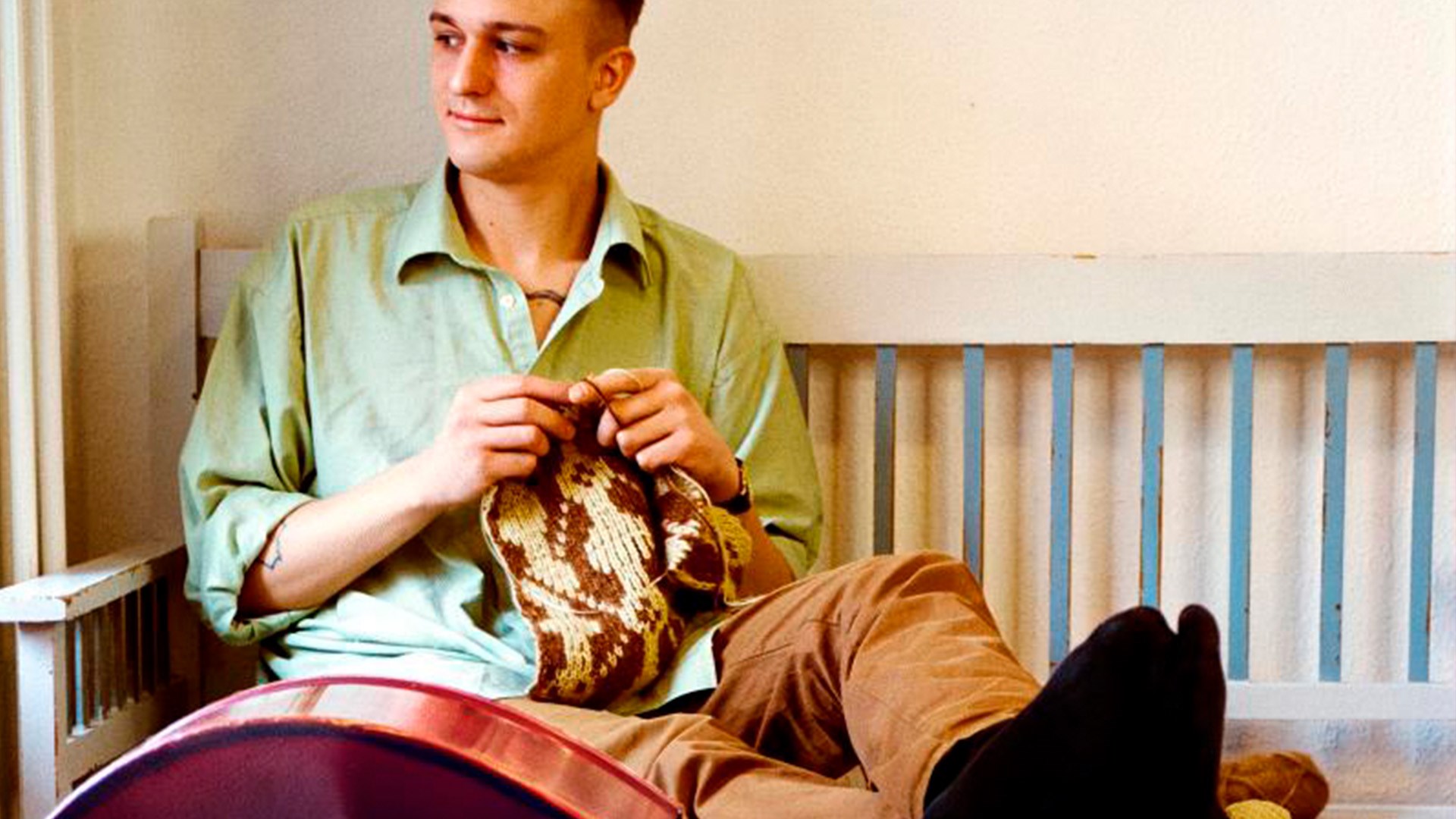 Bær dine fejl: En musikalsk strikkeaften på Langeland Bibliotek