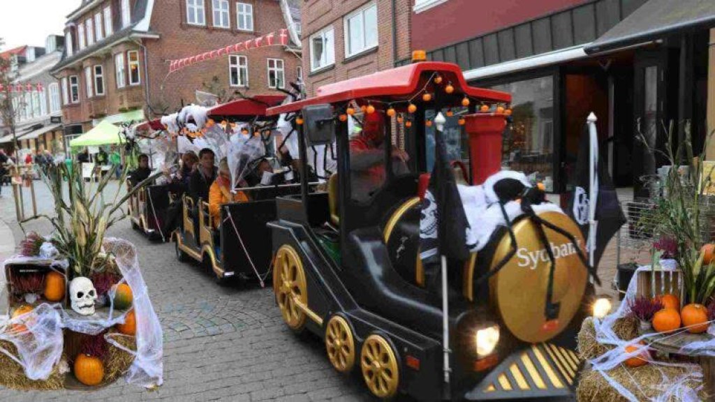 Halloween/efterårstog i Tønder