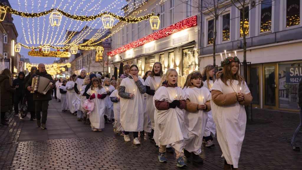 Luciaoptog i Frederikshavn