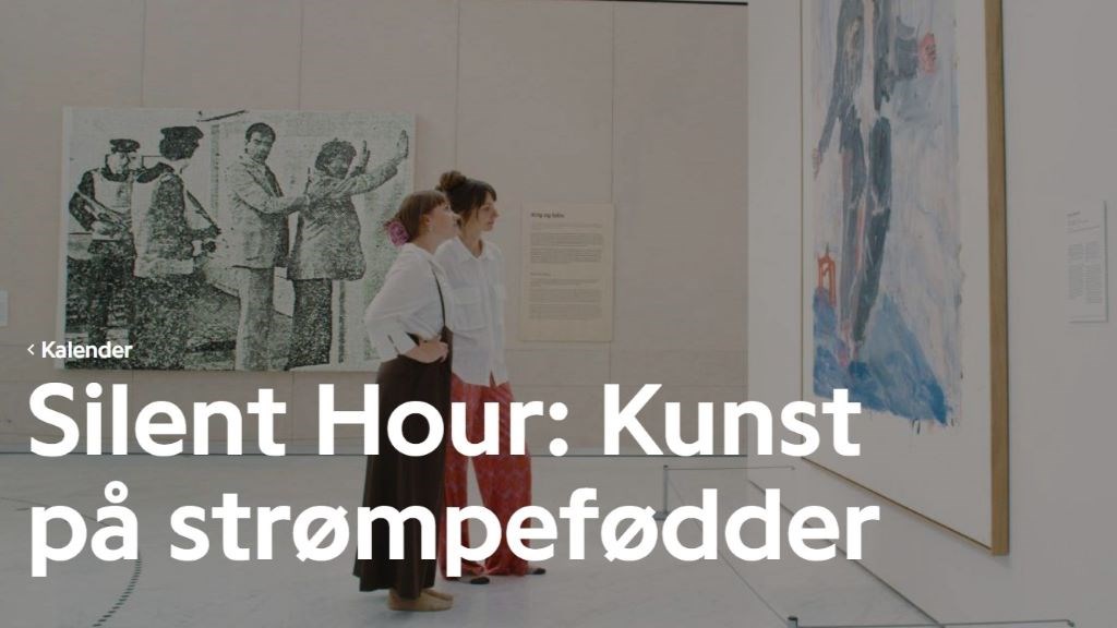 Silent Hour: Kunst på strømpefødder