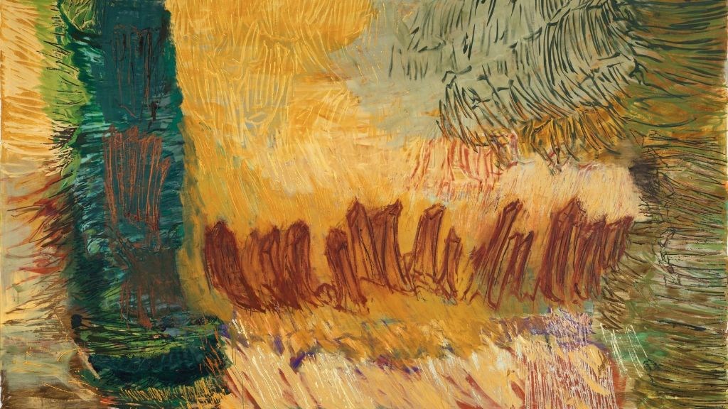 Yoga i udstillingen: Bevægelse i Kirkebys landskaber