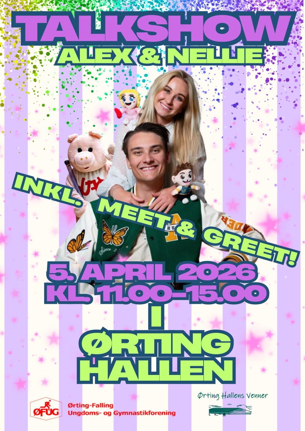Talkshow + meet & greet med alex & nellie