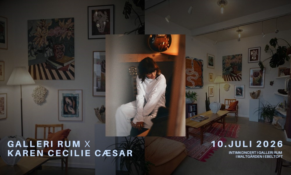 Karen Cecilie Cæsar x Galleri Rum - Intimkoncert
