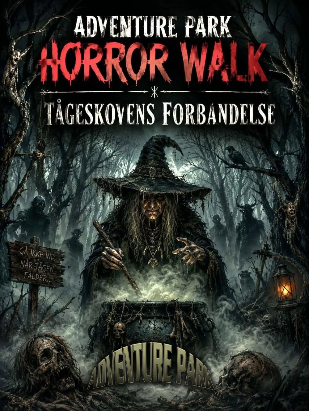AdventurePark Horrorwalk - Tågeskovens forbandelse