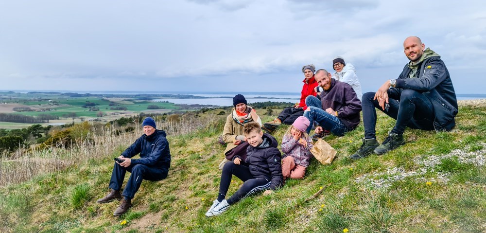 Nytårsvandretur og mousserende vine i Mols Bjerge
