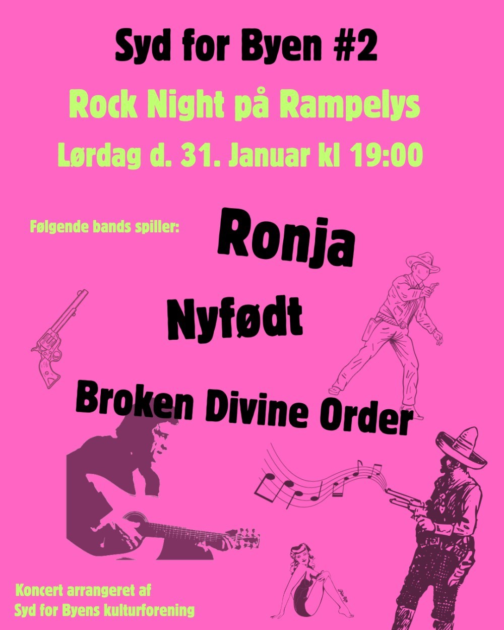 Syd for Byen #2 - Rock Night på Rampelys