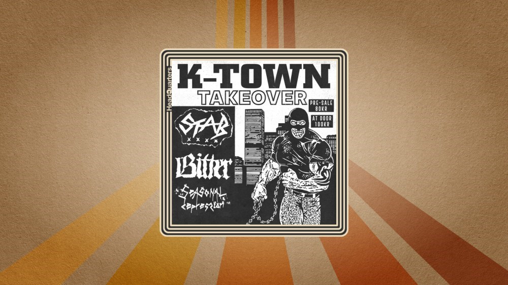 K-town takeover: s.t.a.b. + bitter + seasonal depression