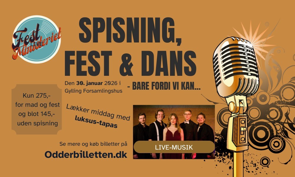 Spisning, fest og dans - bare fordi vi kan!