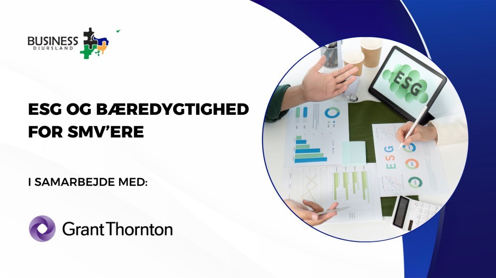 Morgenmøde: ESG og bæredygtighed