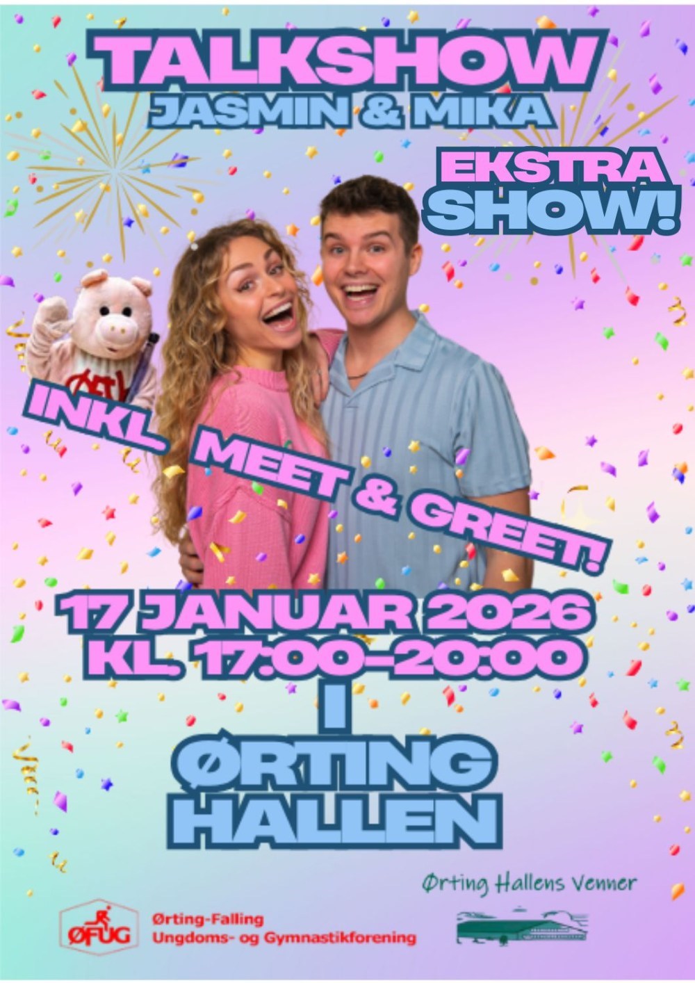 Ekstra show talkshow + meet & greet med jas & mika