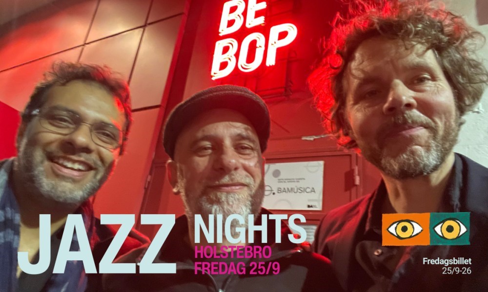 Jazz Nights 2026 Fire Jazz Nights-koncerter på Slagteriet 25/9
