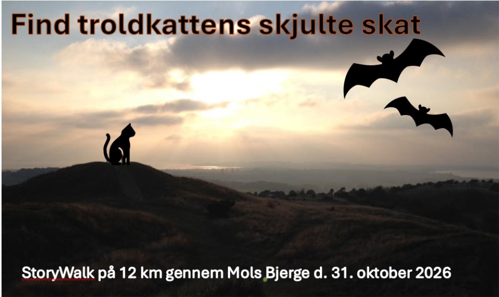 Find troldkattens skjulte skat - Storywalk i Mols Bjerge