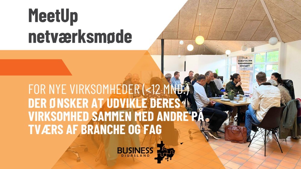 MeetUp Djursland: Netværk for iværksættere
