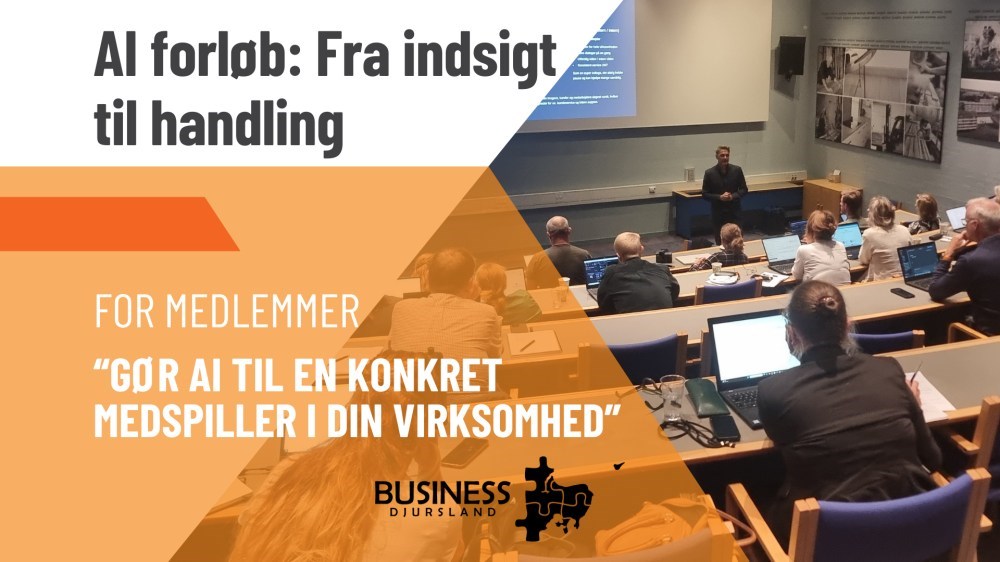 Udsolgt: AI-forløb: Fra indsigt til handling