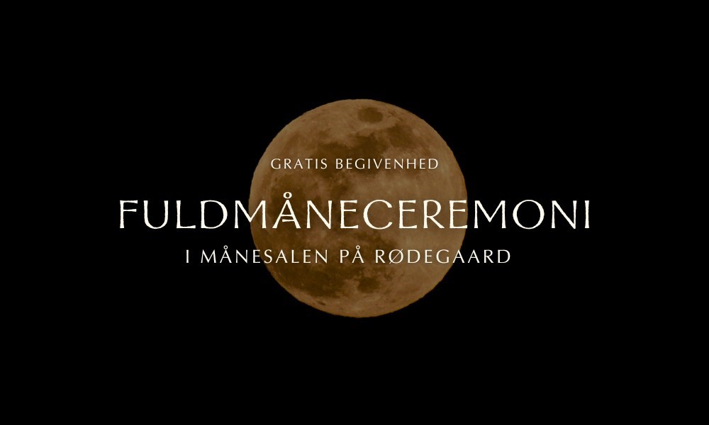 Fuldmåneceremoni på Rødegaard