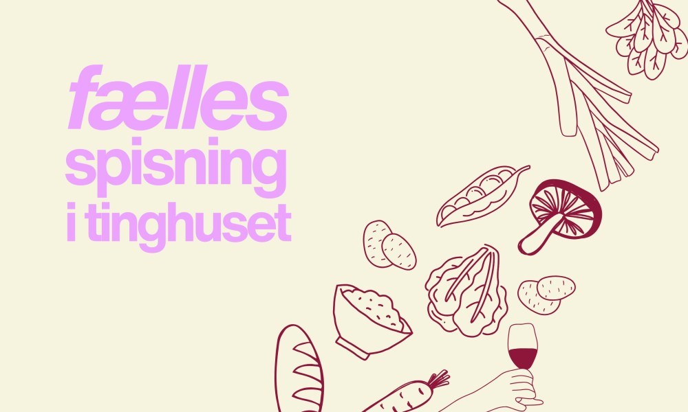 Fællesspisning i Tinghuset