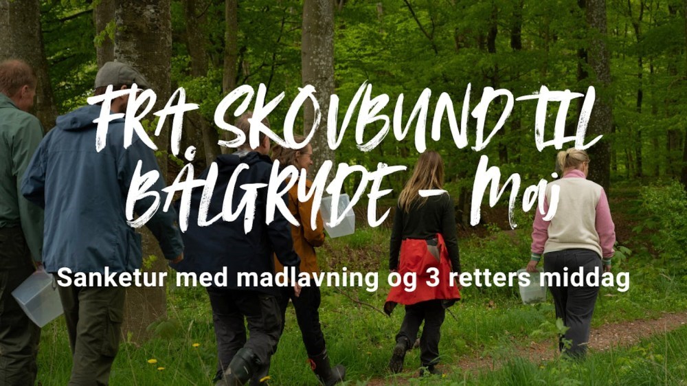 Sanketur med 3-retters middag over bål