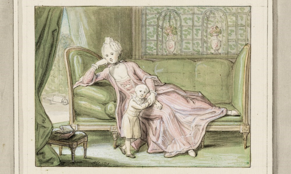 Vandring for forældre i Hørsholm Slotshave - Caroline Mathilde som mor