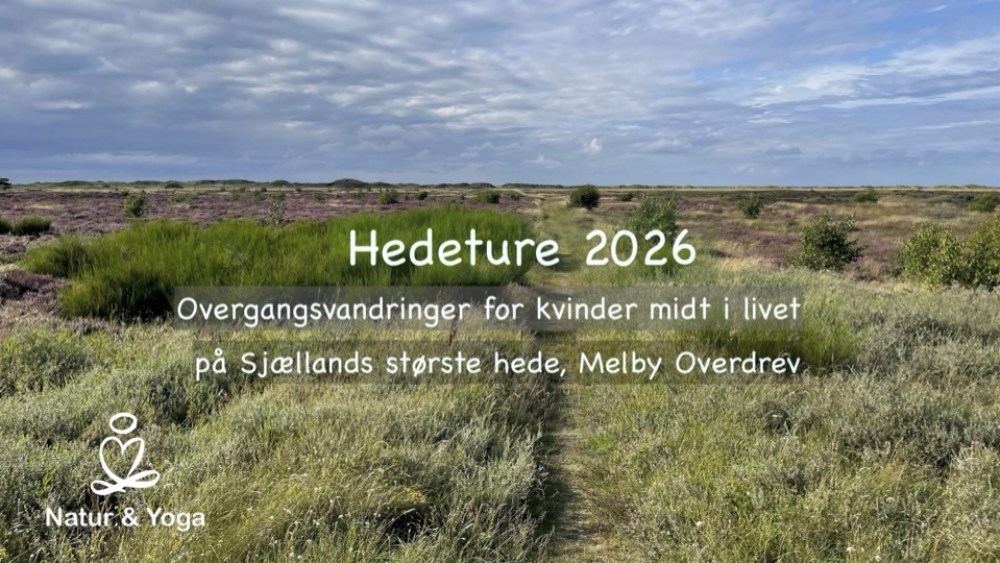 Tre hedeture efteråret 2026