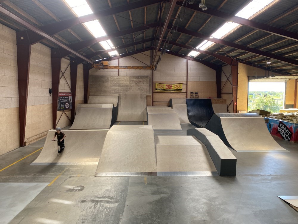 Kraftværket - løbehjulsundervisning