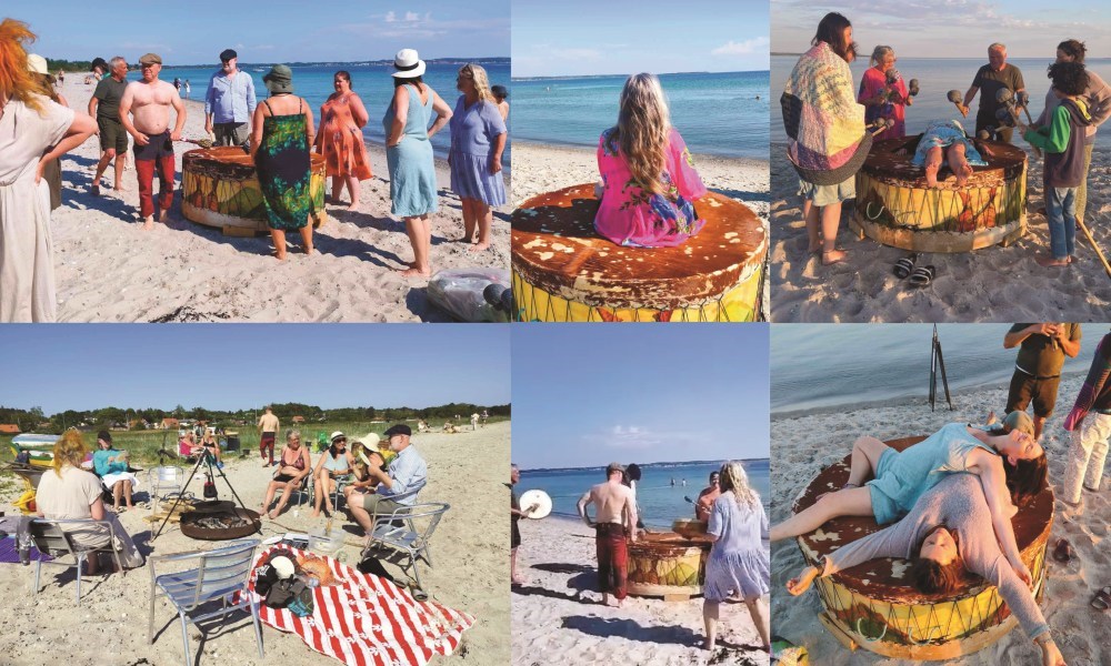 Tromme og sanse rummet femmøller strand