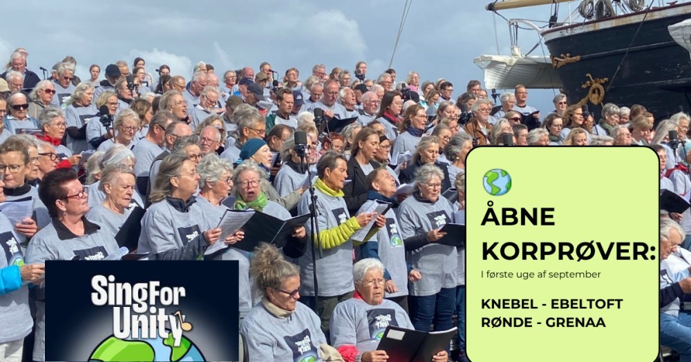 Sing for Unity - Åben prøve i Grenaa