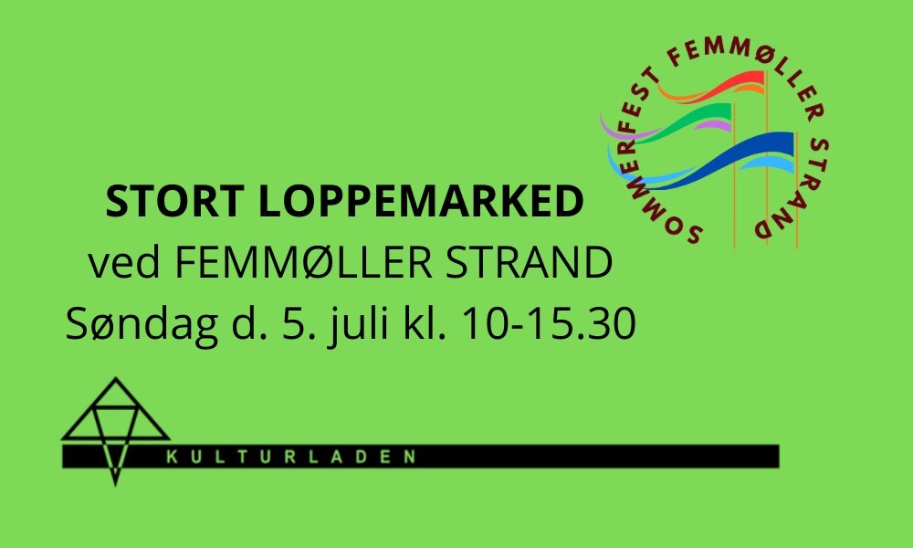 Loppemarked Femmøller Strand