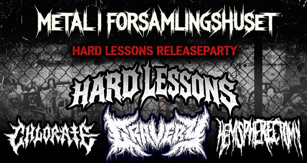 Releaseparty: Hard Lessons // Gravery // Chlorate // Hemispherectomy - MIF#37