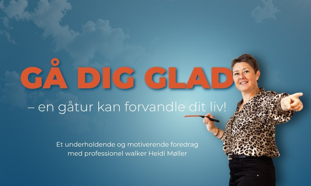Varde foredrag; Gå dig glad - en gåtur kan forvandle dit liv