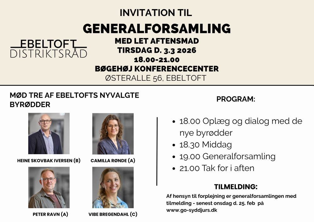 Generalforsamling Ebeltoft Distriktsråd