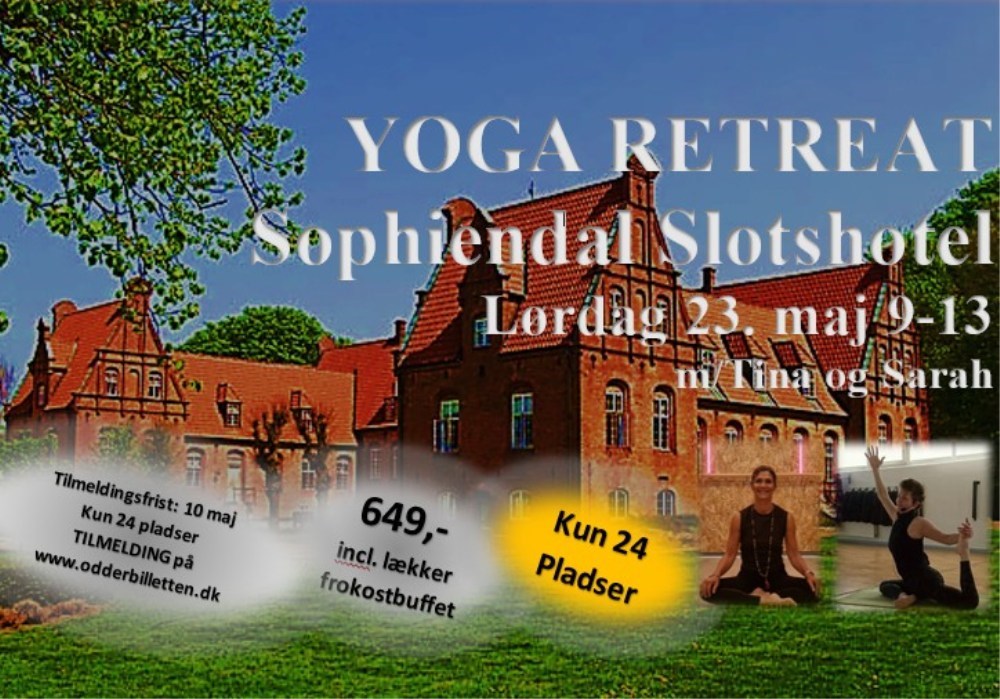 Yoga retreat på Sophiendal Slotshotel