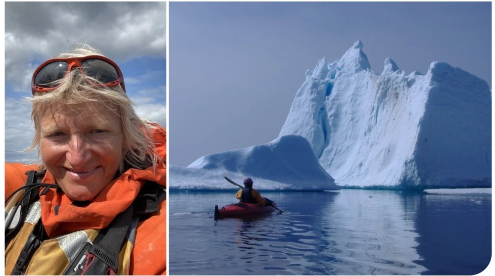 En vild rejse i kajak gennem is, hav og historie v. Susanne Jars