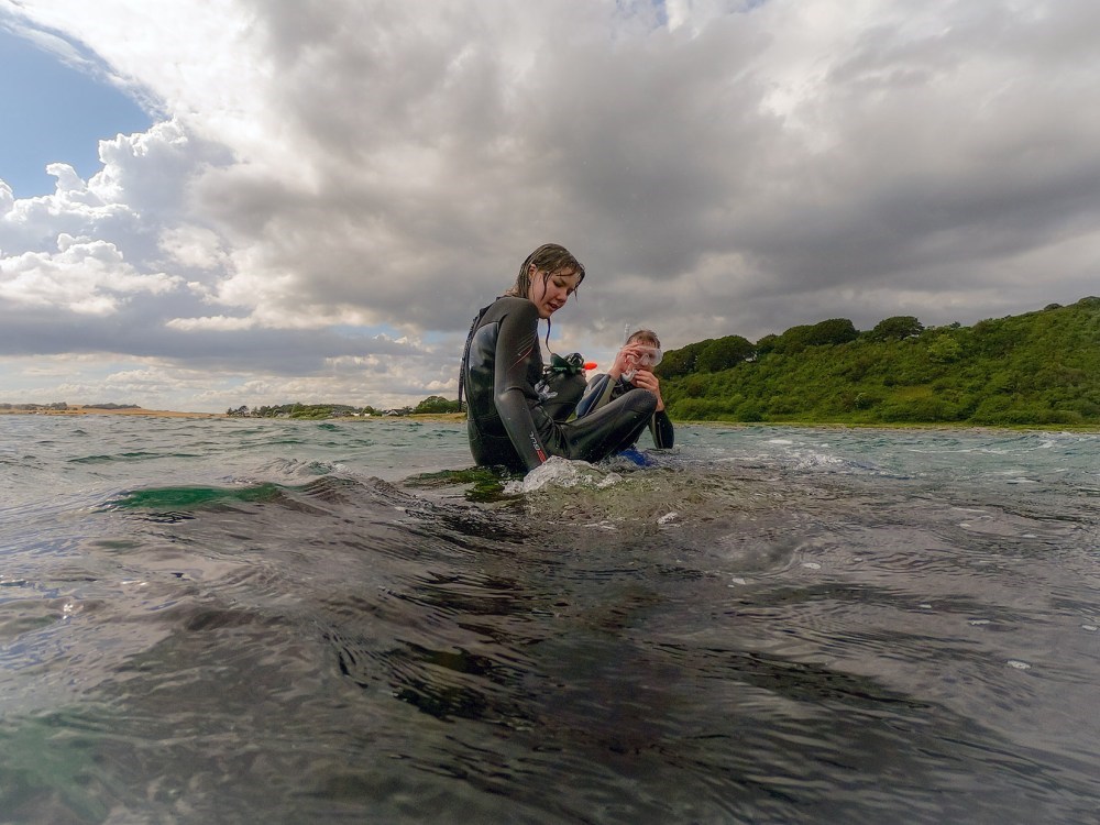 Guidet snorkeldyk: Snorkleeventyr ved Jernhatten