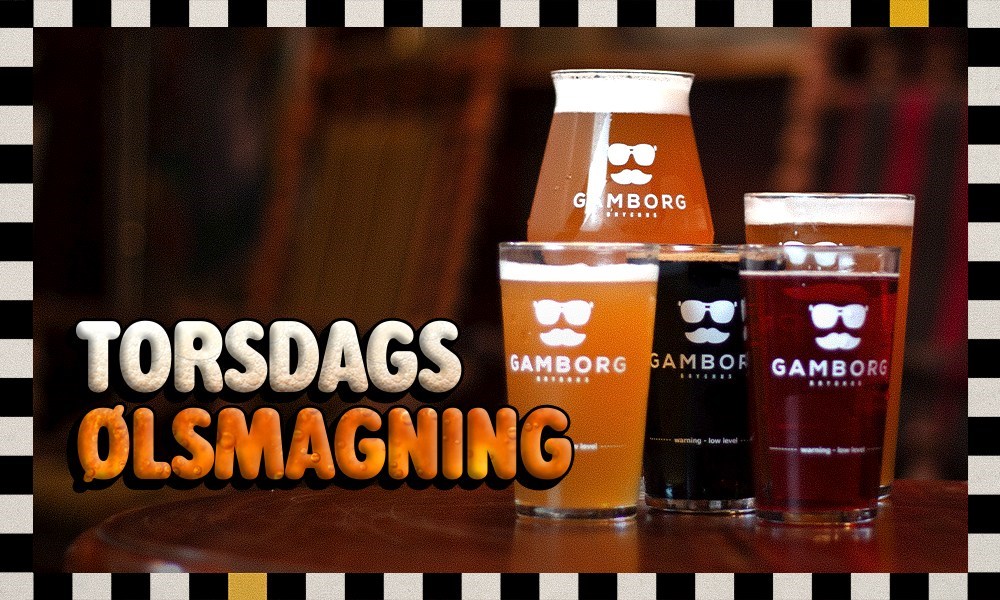 Torsdags ølsmagning på gamborg bryghus