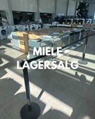 Miele lagersalg i Glostrup: Gør et kup på kvalitetsprodukter fra Lagersalg.com
