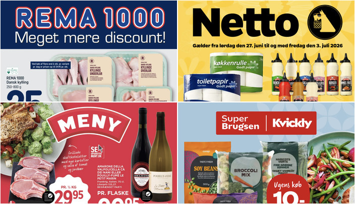 Danske skaftkoteletter til kun 29,95 kr. og toiletpapir til 10 kr. - se de gode tilbud i Hørsholm