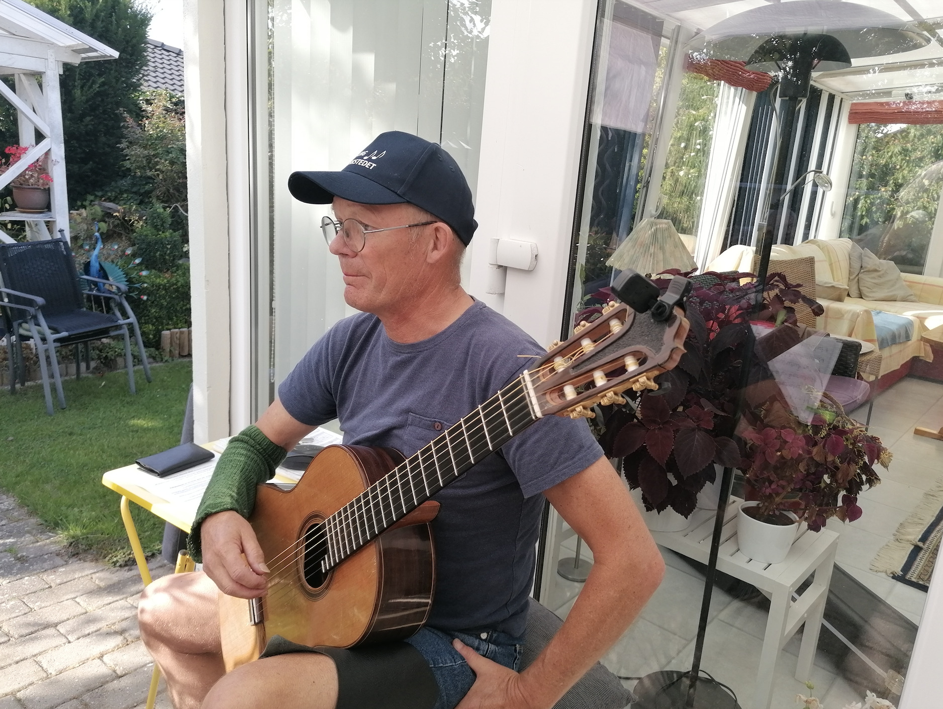 Guitarkoncert på Alhøjvænget