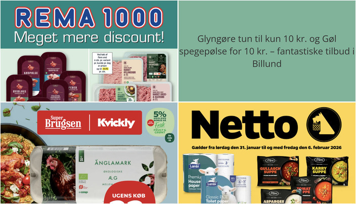 Glyngøre tun til kun 10 kr. og Gøl spegepølse for 10 kr. – fantastiske tilbud i Billund