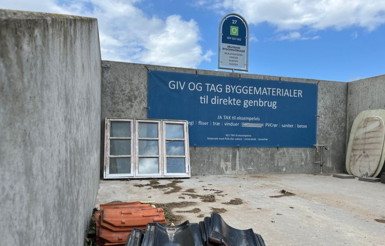 Nu kan du snart ”klunse” på Remmerslund Genbrugsstation i Hedensted