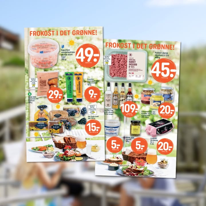 Rema1000 Gærumvej inviterer til picnic med ugens avis og lækre frokostvarer