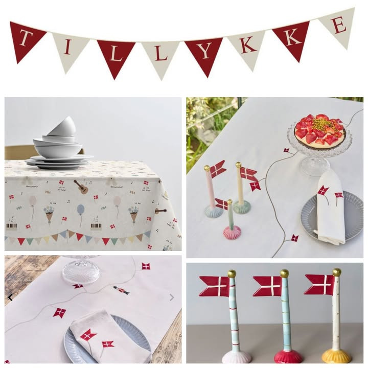 Fjerrenseriet inspirerer til festlige borddækninger