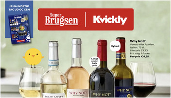 Why Not? vin til kun 40 kr. og Coop hakket grisekød til 25 kr. - Se de lokale tilbud