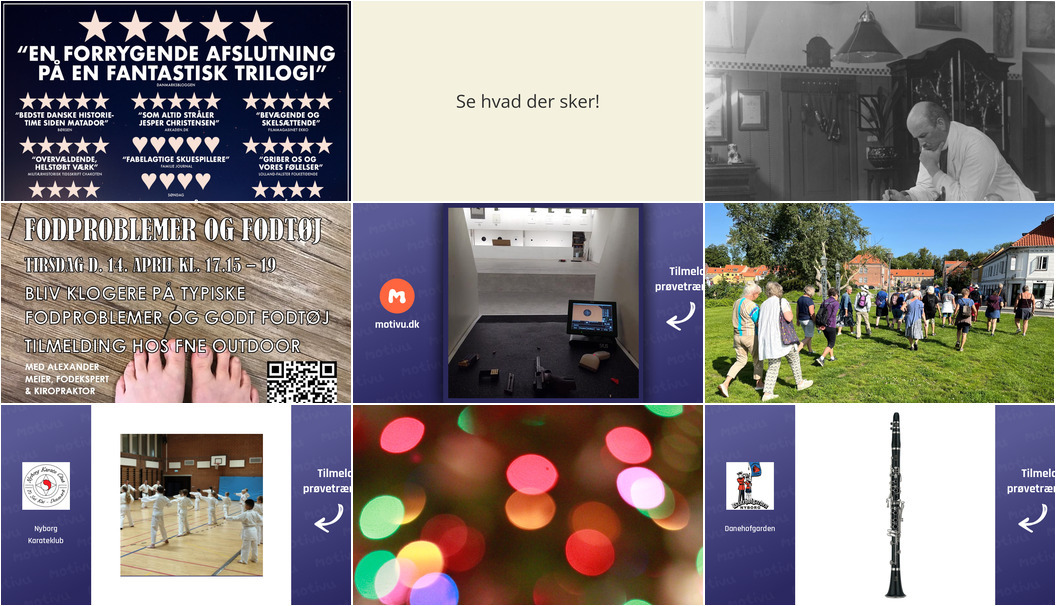 Uge med film, historie og aktiviteter i Nyborg