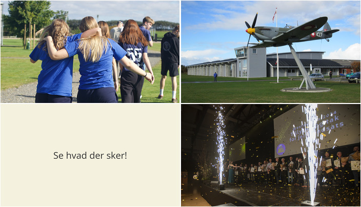 Udforsk efterskolelivet, luftfartshistorie og frivillighedsfester i Skjern